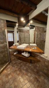 Ένα μπάνιο στο Cabañas Santa Rosa