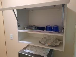 Kuchyň nebo kuchyňský kout v ubytování Apartamento Central