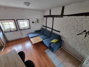 Posezení v ubytování Schöne Wohnung im Zentrum von Ahnatal