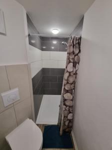 Koupelna v ubytování Schöne Wohnung im Zentrum von Ahnatal