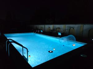 Biliár nebo kulečník v ubytování Pension Terra