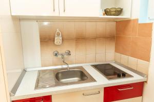 Kuchyň nebo kuchyňský kout v ubytování Apartment Vesna + 37 fotografií