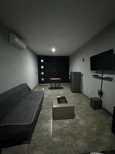 TV a/nebo společenská místnost v ubytování Loft en tequila Jalisco