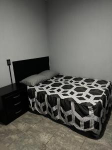 Postel nebo postele na pokoji v ubytování Loft en tequila Jalisco