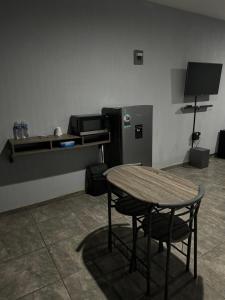 TV a/nebo společenská místnost v ubytování Loft en tequila Jalisco + 4 fotografie