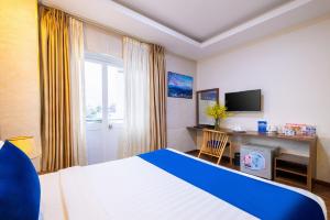 Postel nebo postele na pokoji v ubytování Sandals Hotel