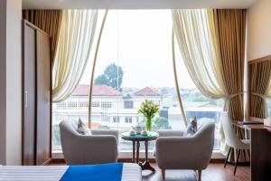 Posezení v ubytování Sandals Hotel
