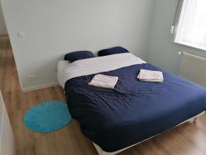 Postel nebo postele na pokoji v ubytování Het oud herenhuis