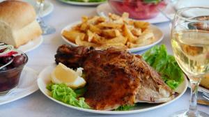 Cibo presso il bed & breakfast o nelle vicinanze
