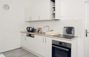 Kuchyň nebo kuchyňský kout v ubytování Apartman Marija Ilok