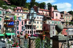 Vista general de Nemi o vista desde el departamento