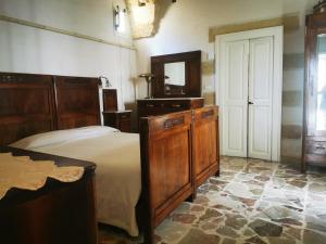 Postel nebo postele na pokoji v ubytování Casa del Glicine Andrano