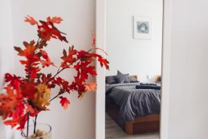 Postel nebo postele na pokoji v ubytování Apartman Marija Ilok