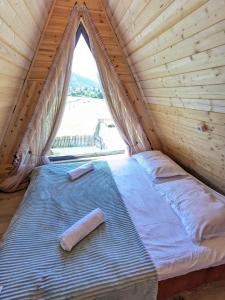 Krevet ili kreveti u jedinici u okviru objekta Guest House in Zhabeshi Lali