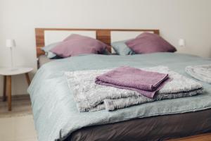 Postel nebo postele na pokoji v ubytování Apartman Marija Ilok