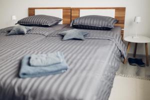 Postel nebo postele na pokoji v ubytování Apartman Marija Ilok