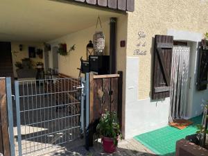 Balkón nebo terasa v ubytování Gite de la Robella