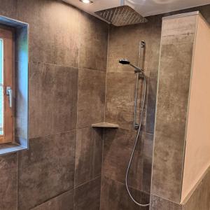Koupelna v ubytování Ferienwohnung Schatzhof