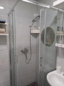 A bathroom at Amazing apartment