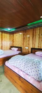 Zero Points TheLaure Cottage 객실 침대