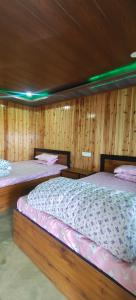 Zero Points TheLaure Cottage 객실 침대