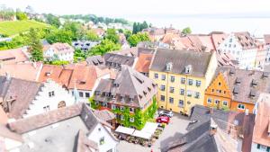 Nespecifikovaný výhled na destinaci Meersburg nebo výhled na město při pohledu z hotelu