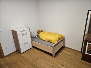 Postel nebo postele na pokoji v ubytování Apartment Judith Truden