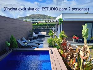 Bazén v ubytovaní Norte de Santillana Villas - Apartamentos alebo v jeho blízkosti