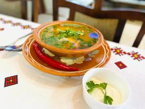 酒店内部或周边提供的食物