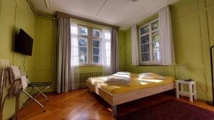 Postel nebo postele na pokoji v ubytování BnB Elsenerhaus
