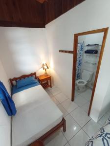 Koupelna v ubytování Hostal SoleMare + 37 fotografií