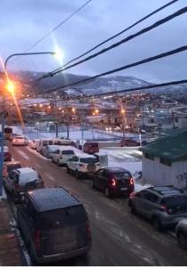 Naturlandskabet i nærheden af den private indkvartering