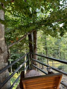 Balkon ili terasa u objektu Forest House Divcibare