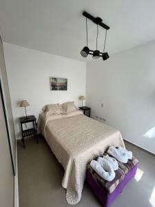 Ένα ή περισσότερα κρεβάτια σε δωμάτιο στο Departamento en alquiler Tucuman Zona Norte excelente ubicación de privilegio