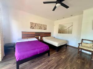 Postel nebo postele na pokoji v ubytování Cancun-Soho