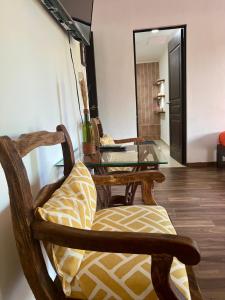 Posezení v ubytování Cancun-Soho
