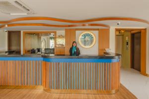Vstupní hala nebo recepce v ubytování UMET Seaview Hotel with Free Airport Pick up and Drop T&C Apply
