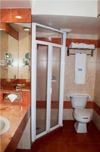 A bathroom at Hotel Marcella Clase Ejecutiva