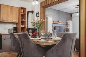 Kuchyňa alebo kuchynka v ubytovaní Apartman Ivana