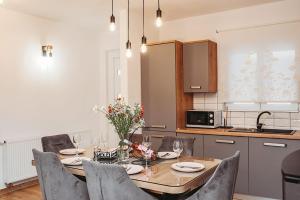 Kuchyňa alebo kuchynka v ubytovaní Apartman Ivana