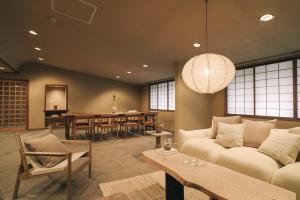Uma área de estar em 赤城宿 珠蕾山荘-shurai-