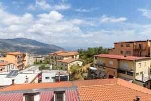 a view of a city with buildings at Appartamento Confortevole, Wi-Fi & Colazione Free in Lanusei