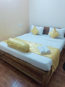 Postel nebo postele na pokoji v ubytování Hotel VIP Prime