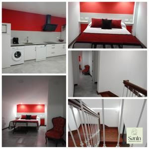 Ένα ή περισσότερα κρεβάτια σε δωμάτιο στο Duplex Llume - Grupo Apartamentos Sanin