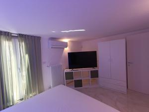 TV a/nebo společenská místnost v ubytování Blumoon boutique