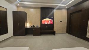Sjónvarps- og/eða afþreyingartæki á D Wayfarer Inn Resort