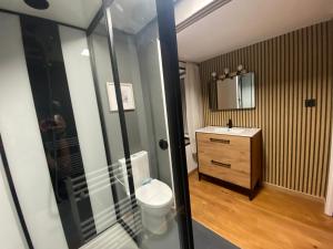 Koupelna v ubytování Maison du bonheur