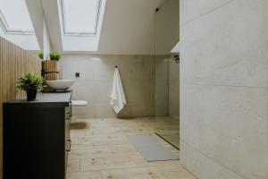 Koupelna v ubytování Apartamenty u Cherubinów