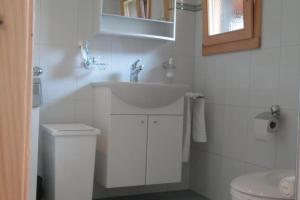 Koupelna v ubytování Wunderschönes Chalet Stöckli + 11 fotografií