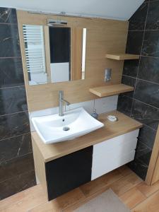 Ένα μπάνιο στο Apartament Przylesie